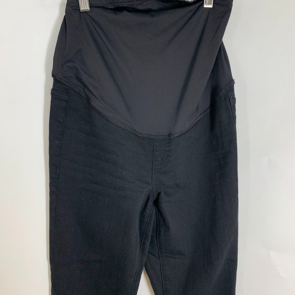 Madewell Women's Maternity Over-the-Belly Skinny Jeans in Lunar‎ Wash Size 25 - Picture 4 of 15